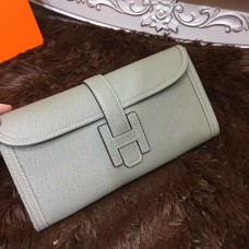 Hermes Epsom kožená kabelka Jige 29cm šedá