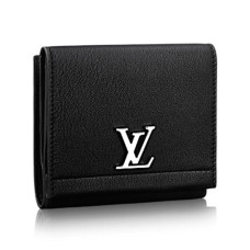 Kompaktní peněženka Louis Vuitton Lockme II M64309 Taurillon Leather