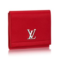 Kompaktní peněženka Louis Vuitton Lockme II M64308 Taurillon Leather