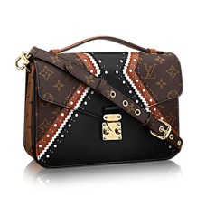 Monogramové plátno Louis Vuitton Pochette Metis MM M43488
