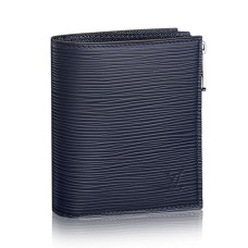 Louis Vuitton Chytrá peněženka M64008 Epi Leather Blue Marine