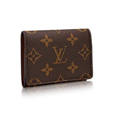 Obálka na vizitky Louis Vuitton M63801 s monogramovým plátnem