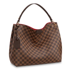 Plátno Louis Vuitton Graceful MM N44045 Damier Ebene