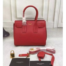 Malá kabelka Saint Laurent Sac De Jour červená 22cm
