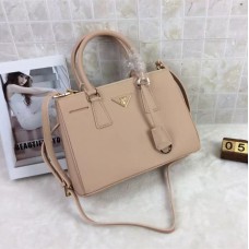 Taška Prada Galleria 1801 Saffiano Leather 30cm Nude