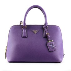 Fialová taška s křížovým vzorem Prada 0812