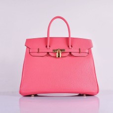 Hermes Birkin 35cm Togo kožené kabelky růžová zlatá
