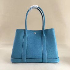 Hermes Kabelka na zahradní párty malá 31cm modrá