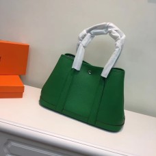 Hermes Kabelka na zahradní párty malá 31cm zelená