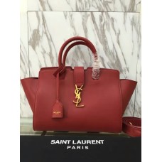 Kabelka YSL Downtown Cabas Tote 30cm červená