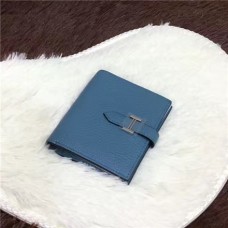 Hermes Bi-Fold peněženka H006 modrá