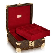 Louis Vuitton M13513 šperkovnice tvrdá zavazadla monogram plátno