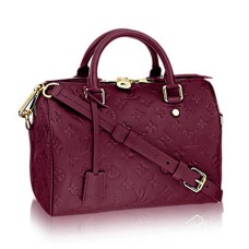 Louis Vuitton M40764 Speedy 25 Tote Bag Monogram Empreinte Leather