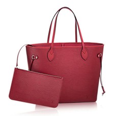 Louis Vuitton M40954 Neverfull MM ramenní taška Epi Leather