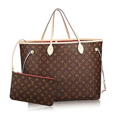 Louis Vuitton M41179 Neverfull GM Kabelka přes rameno s monogramem z plátna
