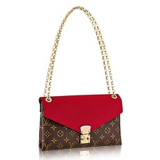 Louis Vuitton M41201 Pallas Chain kabelka přes rameno s monogramem z plátna