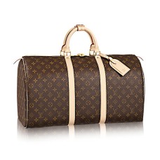 Louis Vuitton M41426 Keepall 50 cestovní taška s monogramem a plátnem