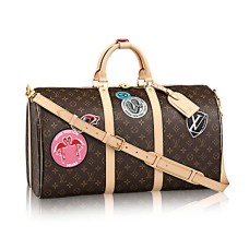 Louis Vuitton M41441 Keepall Bandouliere 50 cestovní taška Monogram Canvas