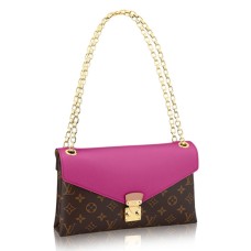 Louis Vuitton M41635 Pallas Chain kabelka přes rameno s monogramem z plátna