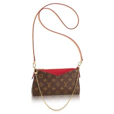 Kabelka Louis Vuitton Pallas Clutch M41638 s monogramem, plátěná, crossbody