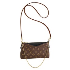 Kabelka Louis Vuitton Pallas Clutch M41639 s monogramem, plátěná