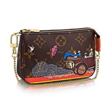 Louis Vuitton M41655 Mini Pochette příslušenství Plachta s monogramem Evasion