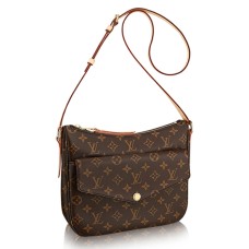 Kabelka Louis Vuitton Mabillon M41679 s monogramem a plátnem přes rameno