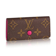Kabelka Louis Vuitton M41945 s 4 klíčenkami, monogram, plátno