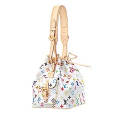 Louis Vuitton M42229 Petit Noe ramenní taška Monogram Multicolore Canvas