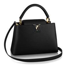 Louis Vuitton M42259 Capucines PM Tote Bag Taurillon kůže