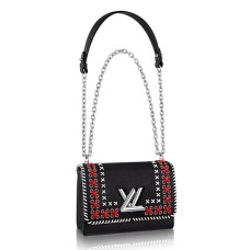 Louis Vuitton M42778 Twist MM ramenní taška Epi Leather