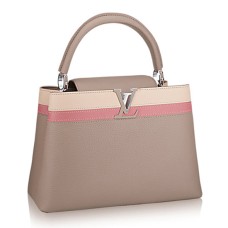Louis Vuitton M42925 Capucines MM Tote Bag Taurillon kůže