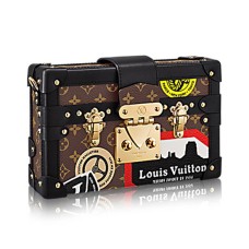 Kabelka Louis Vuitton Petite Malle World Tour M43229 Crossbody Monogram Canvas