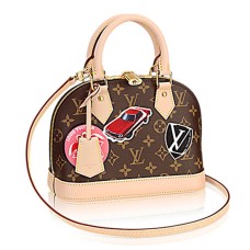 Kabelka Louis Vuitton M43230 Alma BB s monogramem z plátna