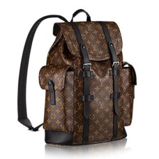 Batoh Louis Vuitton M43735 Christopher PM s monogramem a plátěným potiskem