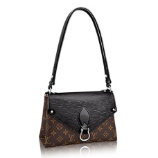 Kabelka Louis Vuitton M44030 Saint Michel s monogramem z plátna