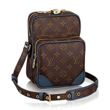 Kabelka Louis Vuitton Amazone Slate M45233 přes rameno s monogramem z plátna