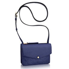 Louis Vuitton M50262 Dvojitá crossbody kabelka Monogram Empreinte Leather