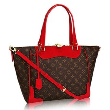 Louis Vuitton M51193 Estrela MM ramenní taška s monogramem a plátěným vzorem