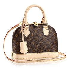 Kabelka Louis Vuitton M53152 Alma BB s monogramem z plátna