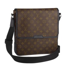Louis Vuitton M56715 Bass MM taška přes rameno s monogramem, plátěná