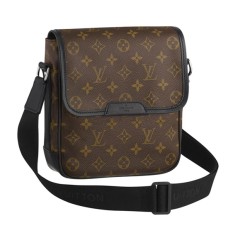 Kabelka Louis Vuitton M56717 Bass PM přes rameno s monogramem z plátna