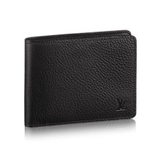 Peněženka Louis Vuitton Taurillon M58189 s více nápisy z kůže