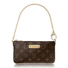 Plátěná taška Louis Vuitton M60094 Milla MM s monogramem