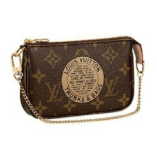 Louis Vuitton M60153 Mini Pouch Doplňky Kufry Monogram Plátěné