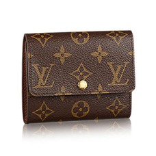 Peněženka Louis Vuitton Anais M60402 s monogramem a plátěným potiskem