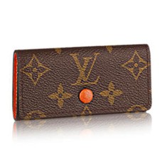 Louis Vuitton M60706 4 klíčenka s monogramem, plátěná