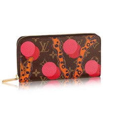 Peněženka Louis Vuitton Zippy Illustre M60927 s monogramem a plátnem
