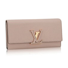 Louis Vuitton M61249 Capucines peněženka Taurillon kůže