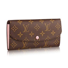 Peněženka Louis Vuitton M61289 Emilie s monogramem a plátěným potiskem